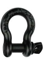 4.75 Ton Black Finish Bow Shackle