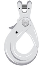 Green Pin Skip Chain Clevis Self Locking Hook
