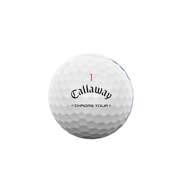 Callaway Chrome Tour Triple Track White Golf Balls 2024