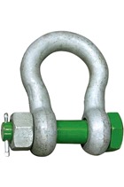 Green Pin 1.5ton Alloy Bow Shackle Safety Pin