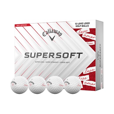 Callaway Limited Edition Supersoft Love Golf Balls 2025