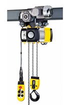 YALE 1000kg 3phase Electric Hoist c/w Powered Trolley