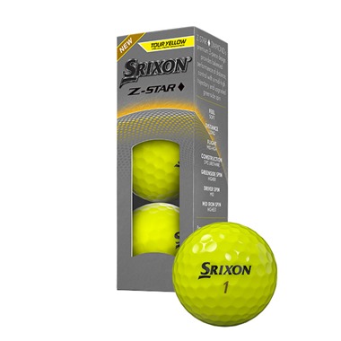 Srixon Z-Star Diamond Yellow Golf Balls 2025