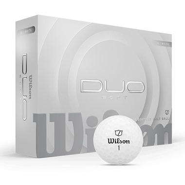Wilson Duo Soft White Golf Balls 2025