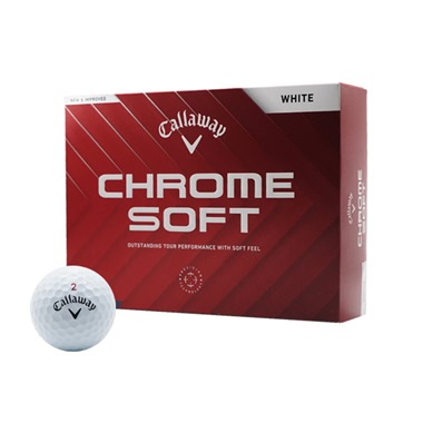 Callaway Chrome Soft White Golf Balls 2024
