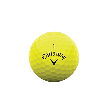 Callaway Warbird Distance+ Yellow Golf Balls 2025