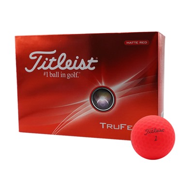 Titleist TruFeel Red Golf Balls (2024)