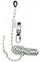 Kratos Safety FA2010210 Guided Type Fall Arrester c/w 10mtr Kernmantle Rope