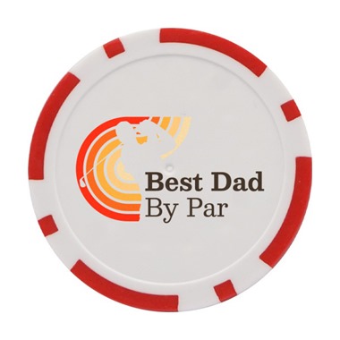 Best Dad by Par Golf Marker
