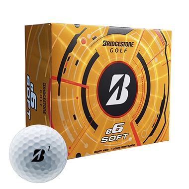Bridgestone e6 White Golf Balls 2025