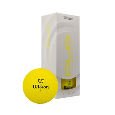 Wilson Duo Soft Yellow Golf Balls 2025