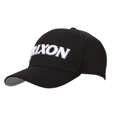 Pro Golf Cap Black (White Srixon, Cleveland & Dunlop Logo)