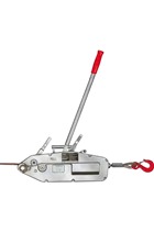 Yale Y16Yaletrac Aluminium 1600kg Wire Rope Cable Puller c/w 20mtr Rope