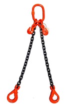 Weissenfel 2.1tonne 2 Leg Chainsling c/w Safety Hooks