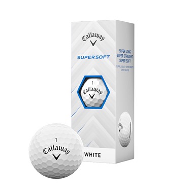 Callaway Supersoft White Golf Balls 2025