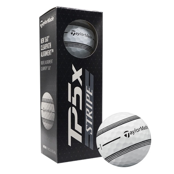 TaylorMade TP5x Stripe Golf Balls 2024