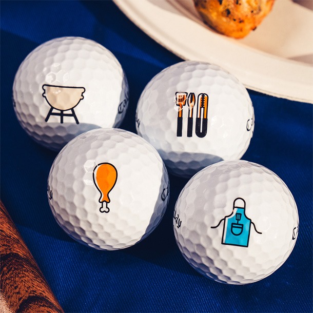 Cool golf balls