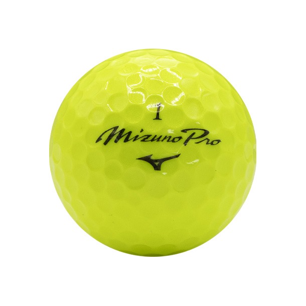 Mizuno Pro X Yellow Golf Balls 2025