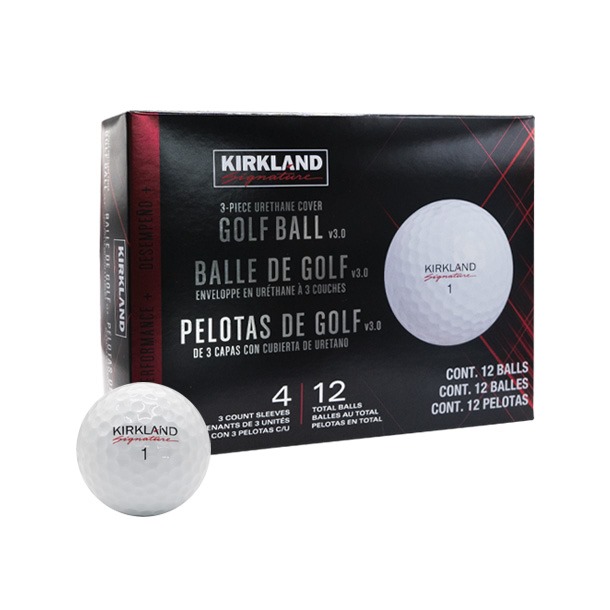 Kirkland Signature White Golf Balls 2025