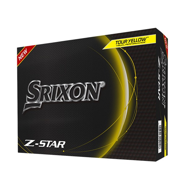 Srixon Z-Star Tour Yellow Golf Balls box