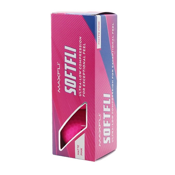 Maxfli Softfli Pink Golf Balls
