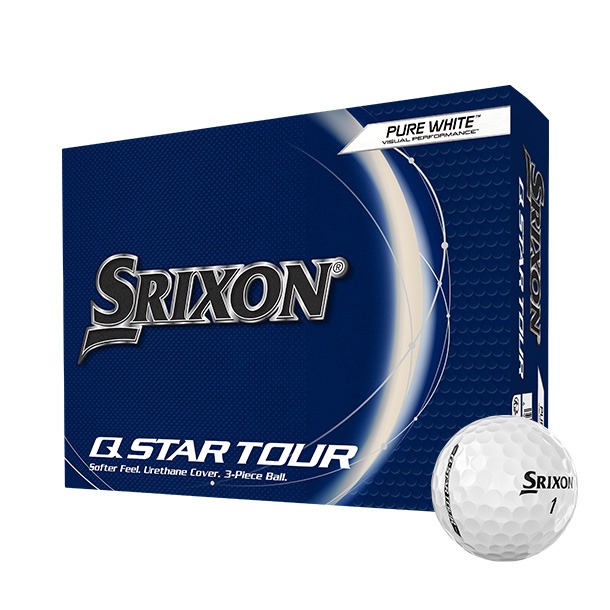 Srixon Q-Star Tour Pure White Golf Balls 2024