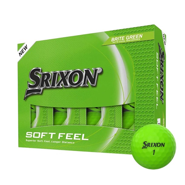 Srixon soft feel green golf balls