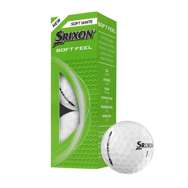 Soft feel golf balls
