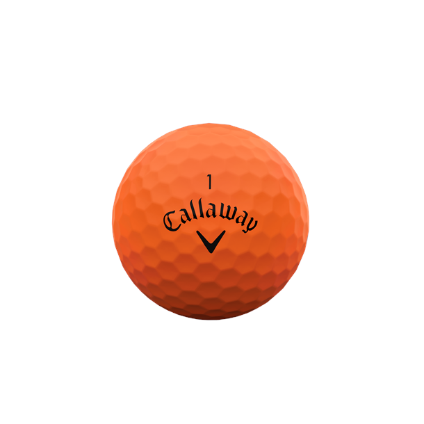 callaway supersoft matte orange golf balls