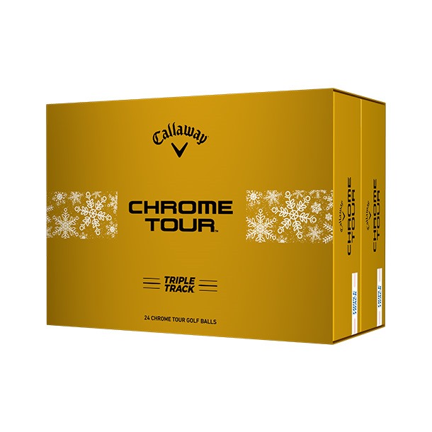 Callaway Chrome Tour Triple Track Golf Balls (Christmas Gift Set)