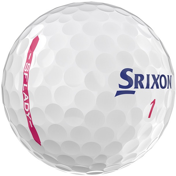 Srixon Soft Feel Lady White Golf Balls 2025