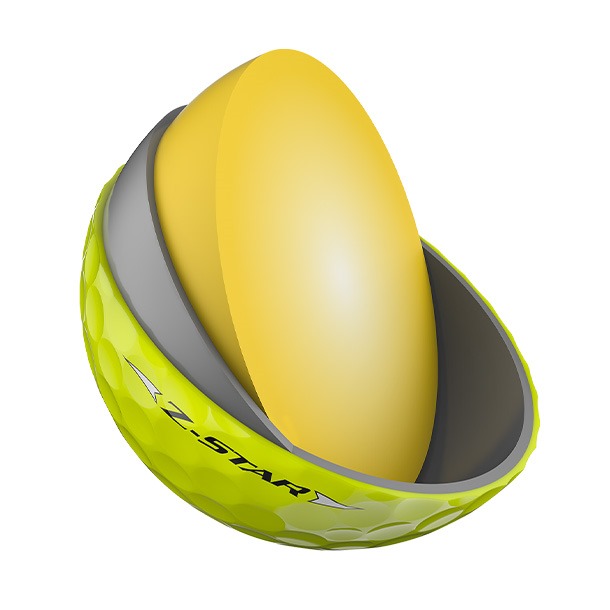 Srixon Z-Star Yellow Golf Balls 2025