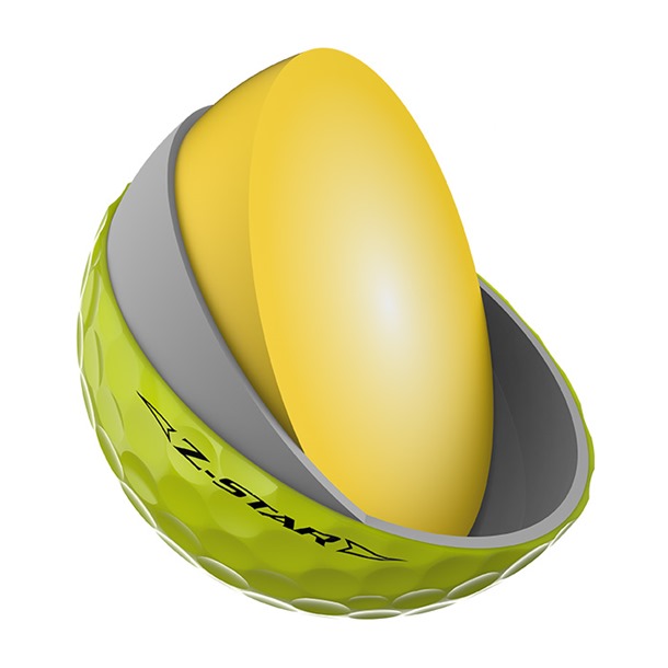 Srixon Z-Star Tour Yellow Golf Balls insight