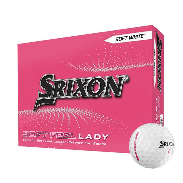 Srixon Soft Feel Lady Soft White Golf Balls