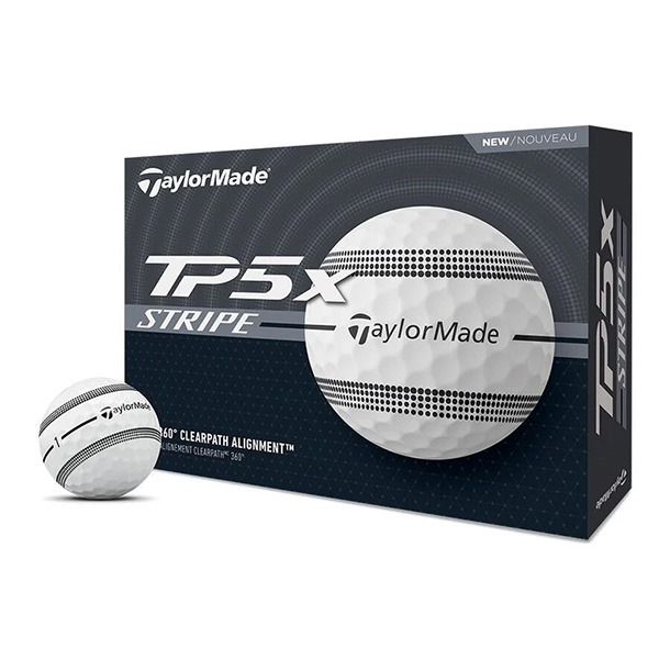 TaylorMade TP5x Stripe Golf Balls 2024