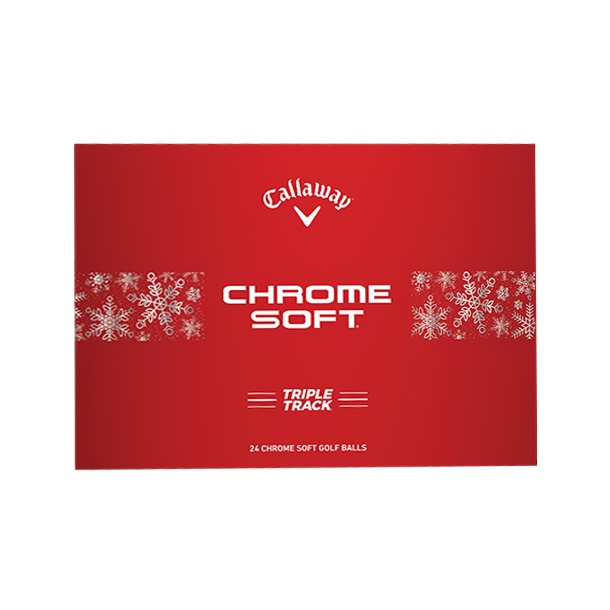 Callaway Chrome Soft Triple Track Golf Balls (Christmas Gift Set)