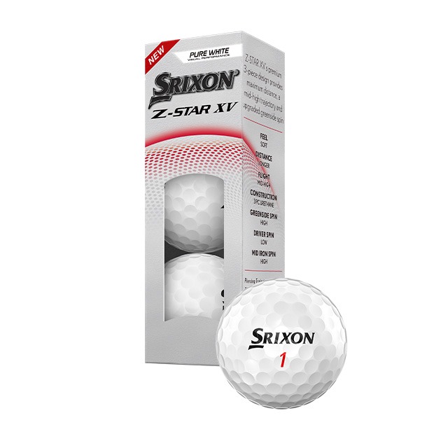 srixon z star xv golf balls sleeve