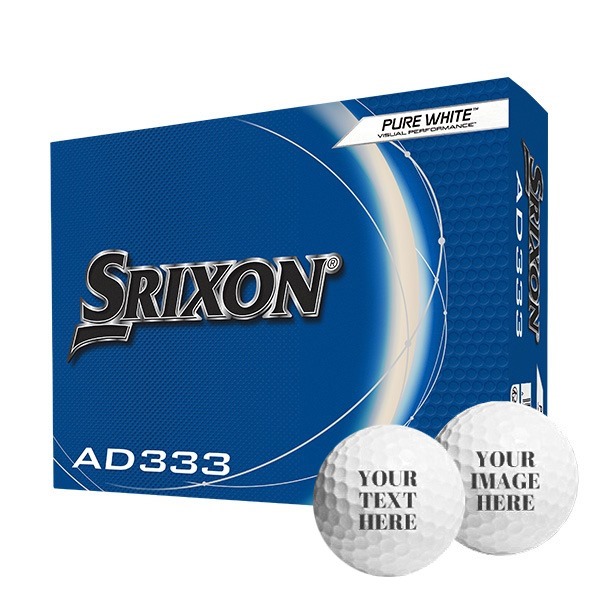 custom srixon ad333 golf balls