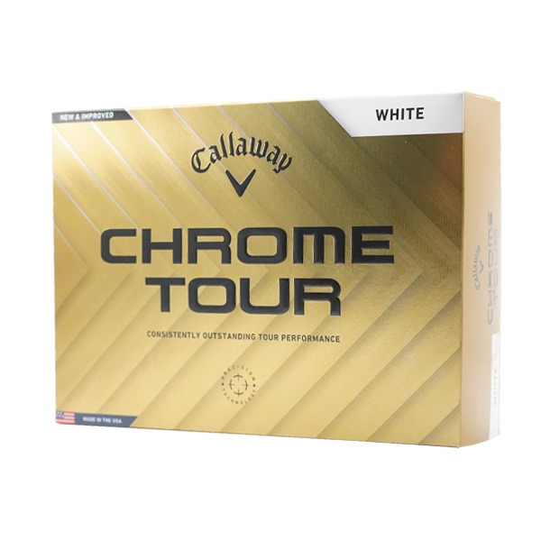 Callaway Chrome Tour White Golf Balls 2024