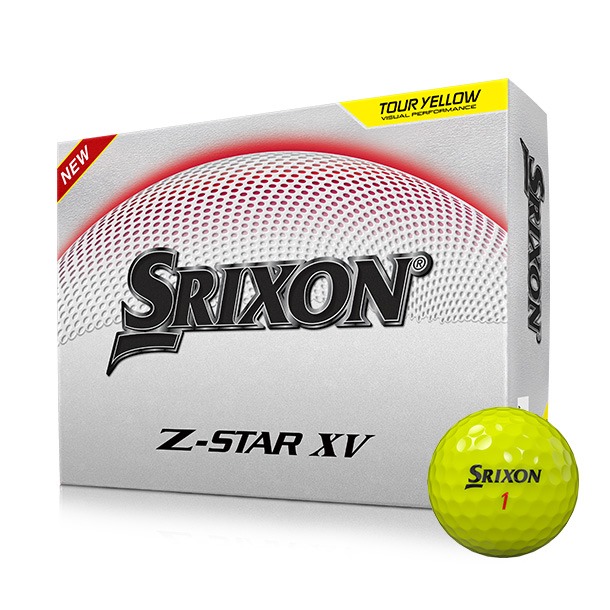 Srixon Z-Star XV Yellow Golf Balls 2025