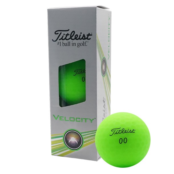 Titleist Velocity Green Golf Balls