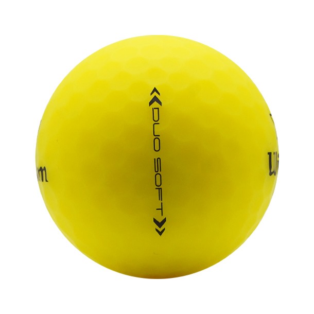 Wilson Duo Yellow Golf Ball Align