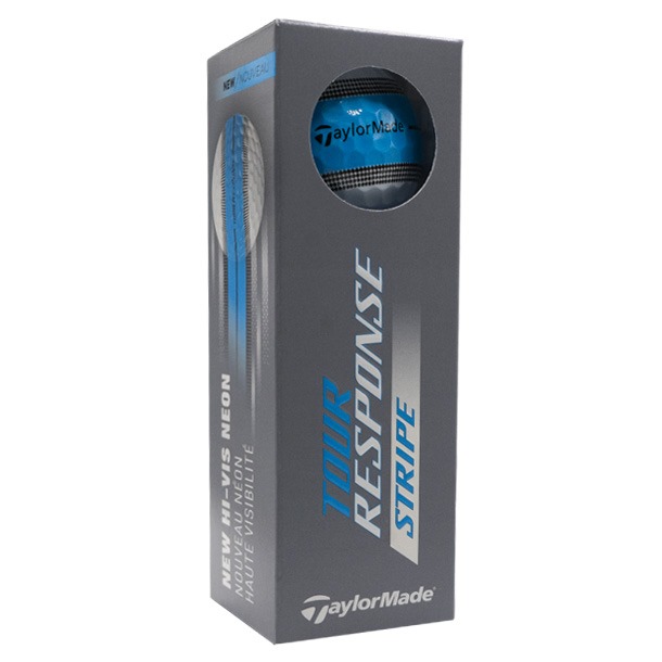 taylormade tour response stripe blue golf ball sleeve