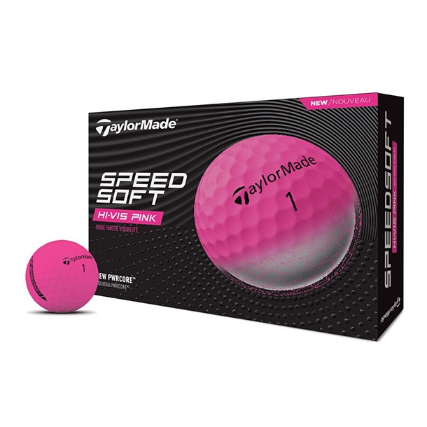Taylormade pink golf balls