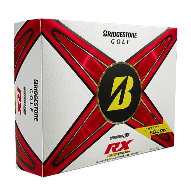 Bridgestone Tour B RX Yellow Golf Balls 2024