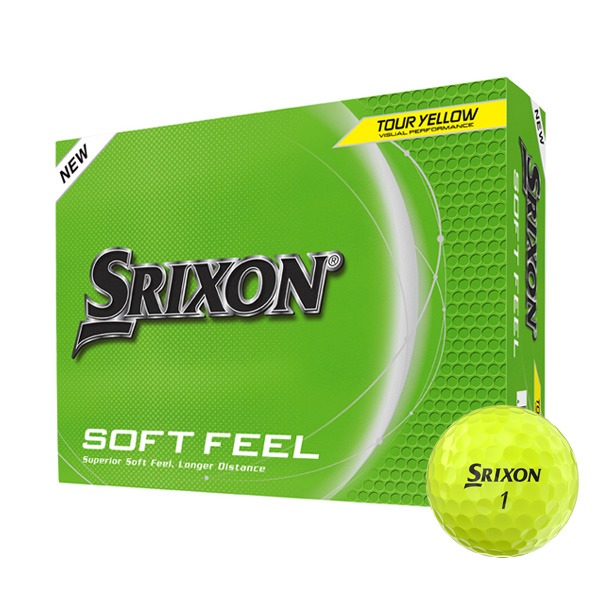 Srixon Soft Feel Yellow Golf Balls