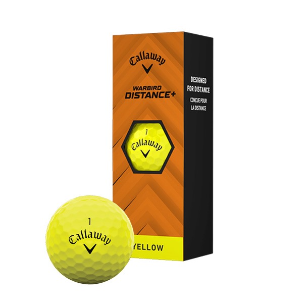 yellow Callaway Warbird Distance+