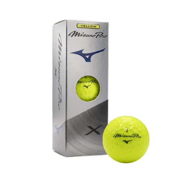 Mizuno Pro X Yellow Golf Balls 2025