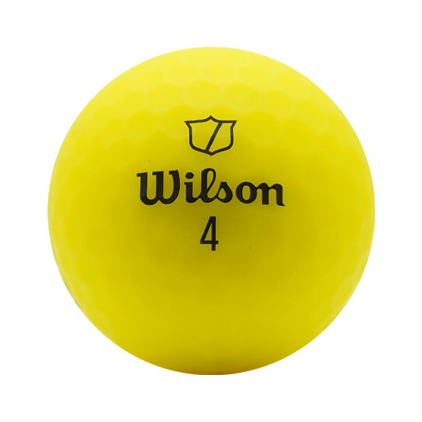 Wilson Duo Yellow Golf Ball