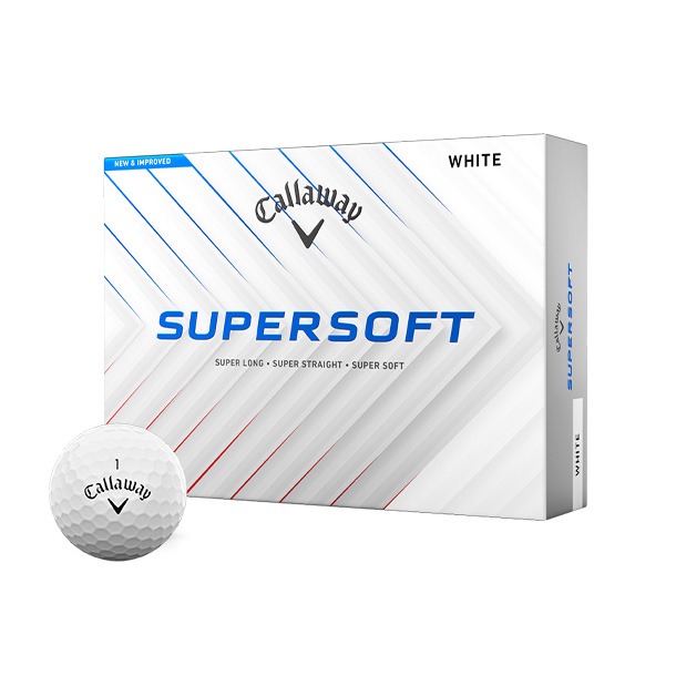Callaway Supersoft White golf balls